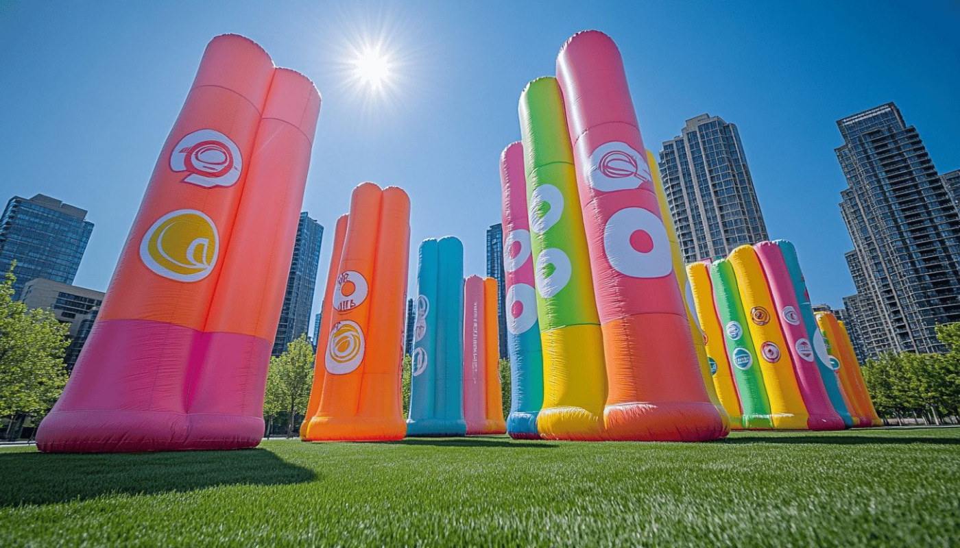 Comment les structures gonflables personnalisées boostent la visibilité des marques